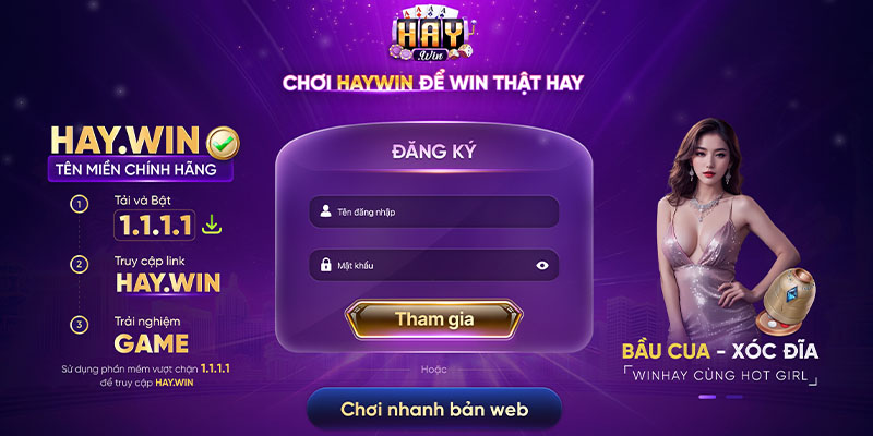 HAYWIN – CỔNG GAME CHÍNH THỨC KHÔNG BỊ CHẶN 2026
